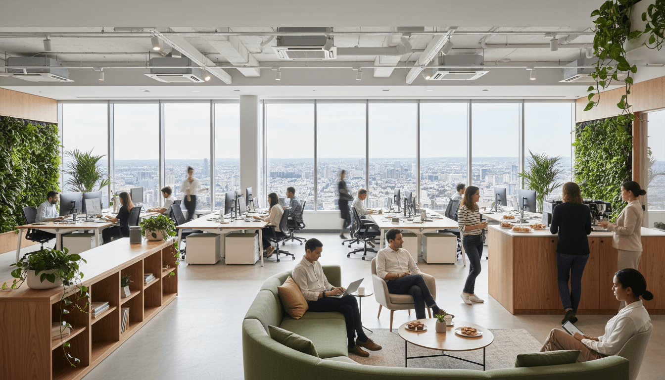 Minimalist consulting office in Central, Hong Kong